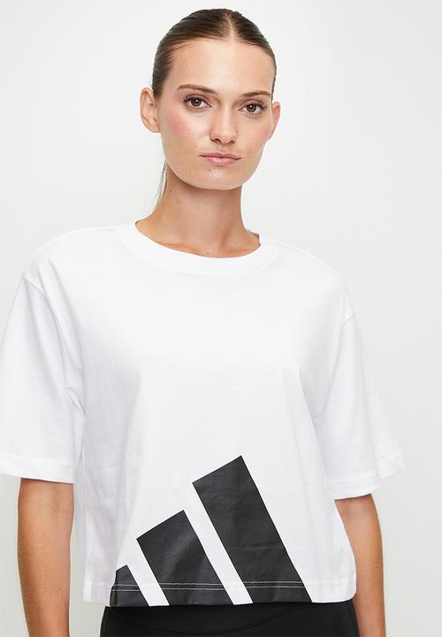 adidas Performance - W BL SJ Boxy Fit  Tshirt S26 - White