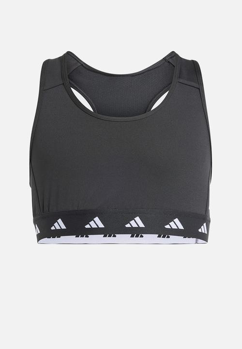 adidas Performance - Jg Power Tf Bra - Black/Carbon/White