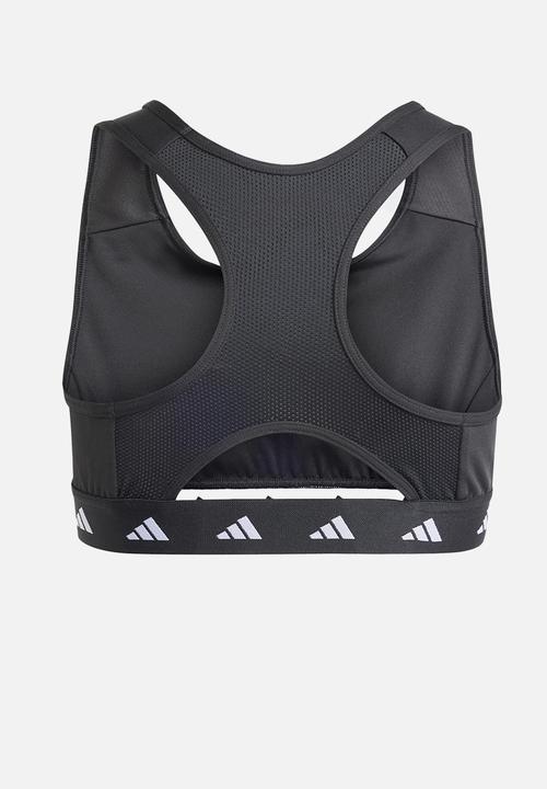 adidas Performance - Jg Power Tf Bra - Black/Carbon/White