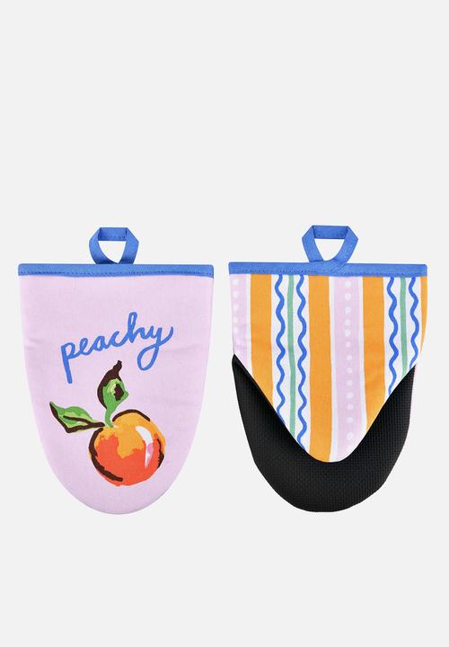 Ulster Weavers - Summer Fruits Microwave Mitts - Multi