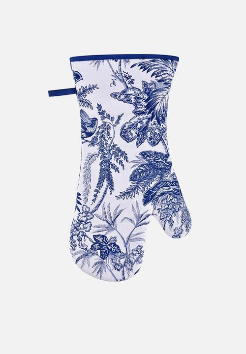 Ulster Weavers - Willow Toile Oven Gauntlet - Blue