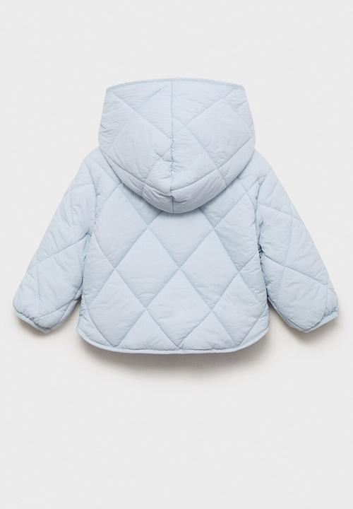MANGO - Puffer coat lamp - light/pastel blue