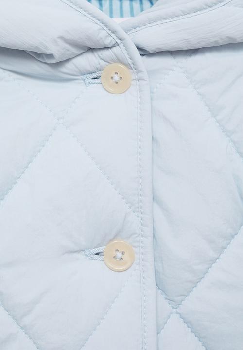 MANGO - Puffer coat lamp - light/pastel blue