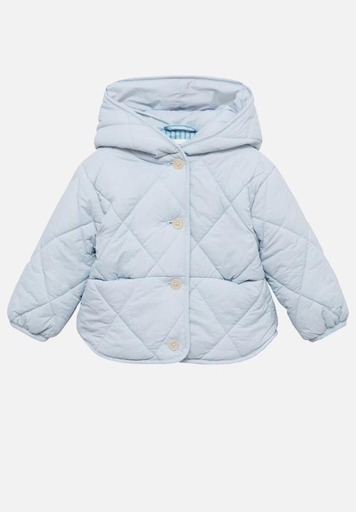MANGO - Puffer coat lamp - light/pastel blue