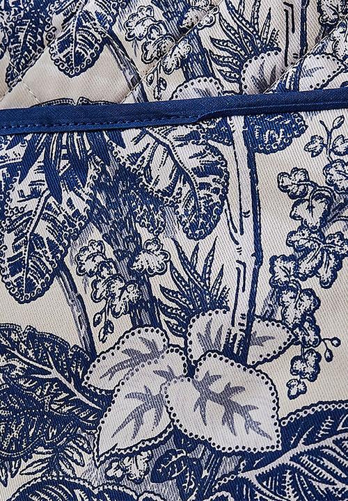 Ulster Weavers - Willow Toile Pot Mitt - Blue