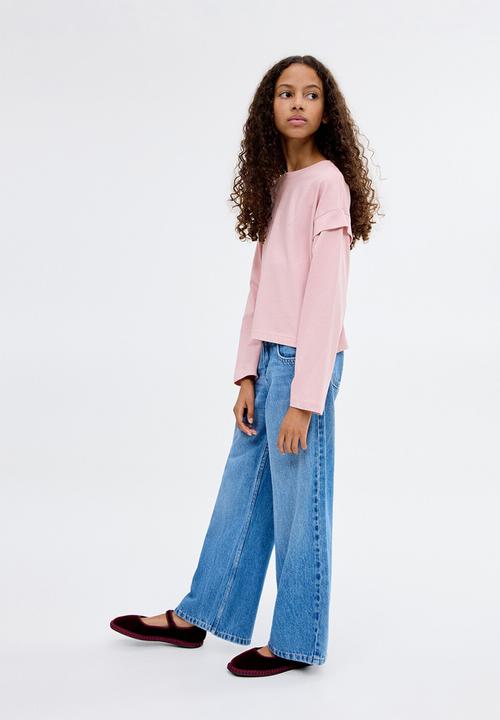 MANGO - T-shirt should - pink