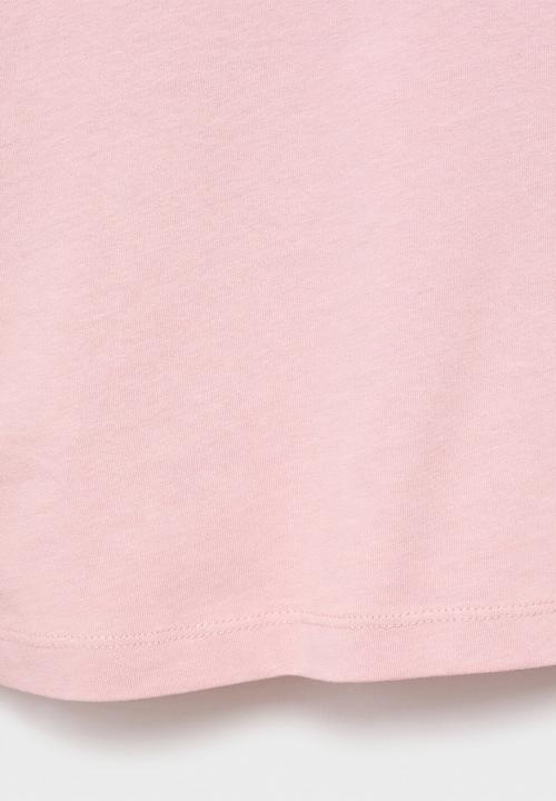 MANGO - T-shirt should - pink