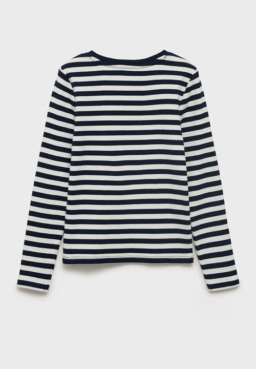 MANGO - T-shirt rory - navy