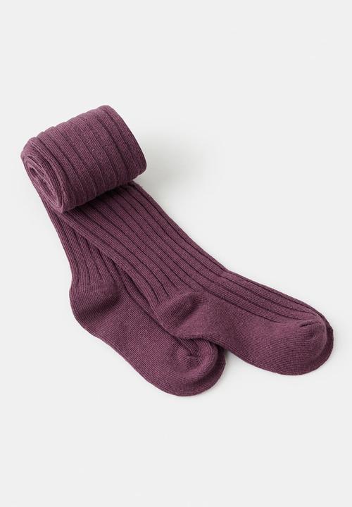 MANGO - Tights MINILEO - Dark Red