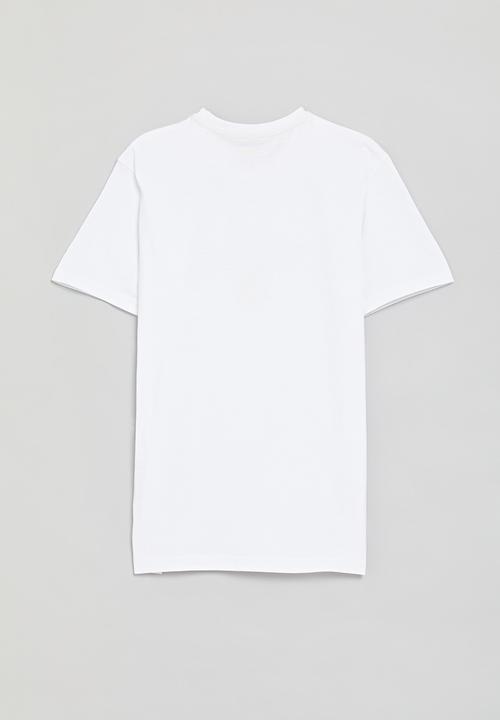 POLO - Boys alistair applique ss tee - white