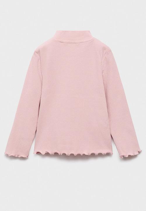 MANGO - T-Shirt TURBIRIB - Pink