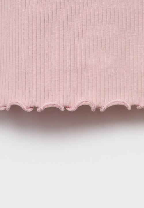 MANGO - T-Shirt TURBIRIB - Pink