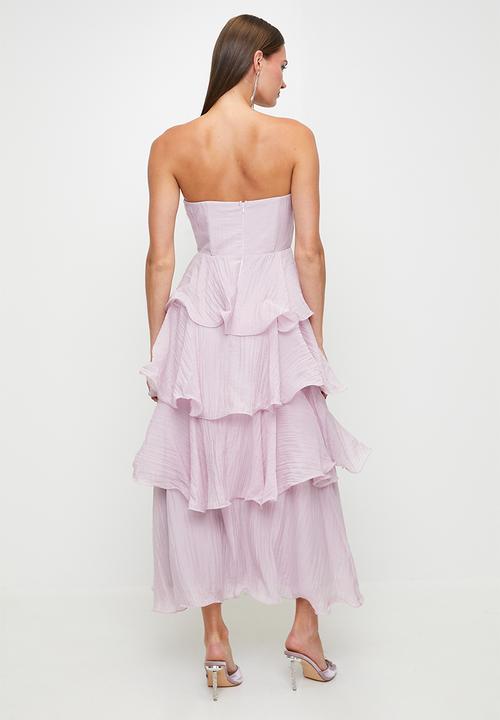 MILLA - Lilac tiered dress - lilac