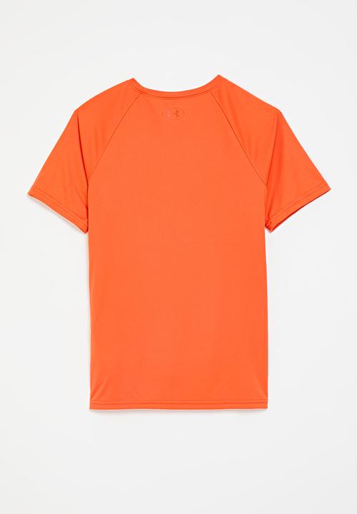Under Armour - Ua Tech Big Logo Ss-Orange Base/Surplus Orange