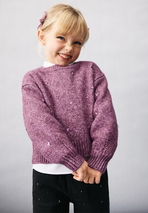 MANGO - Sweater faye - cherry