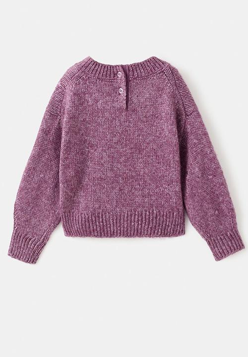 MANGO - Sweater faye - cherry