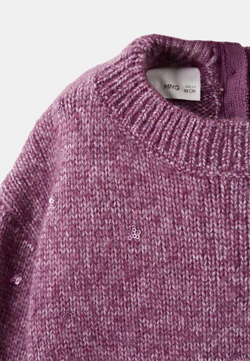 MANGO - Sweater faye - cherry
