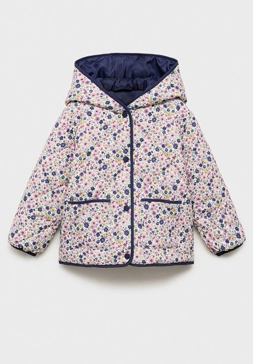 MANGO - Puffer coat cris - navy