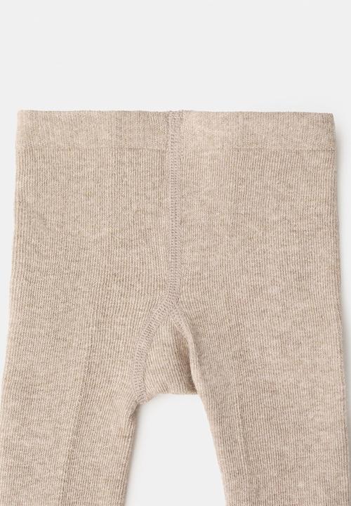 MANGO - Tights topo - medium brown
