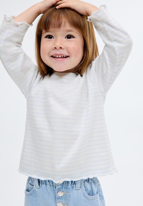 MANGO - T-shirt gina - light/pastel blue
