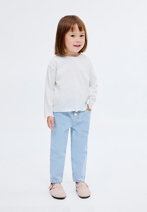 MANGO - T-shirt gina - light/pastel blue