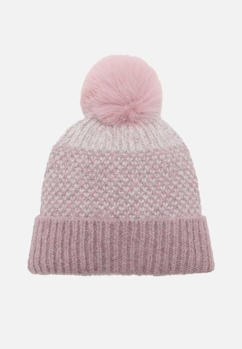 MANGO - Beanie OSLOP - Light/Pastel Pink