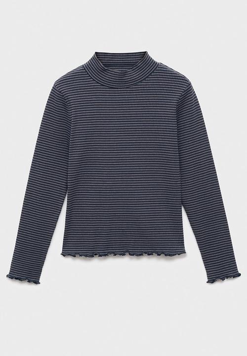 MANGO - T-Shirt TURBORIR - Navy
