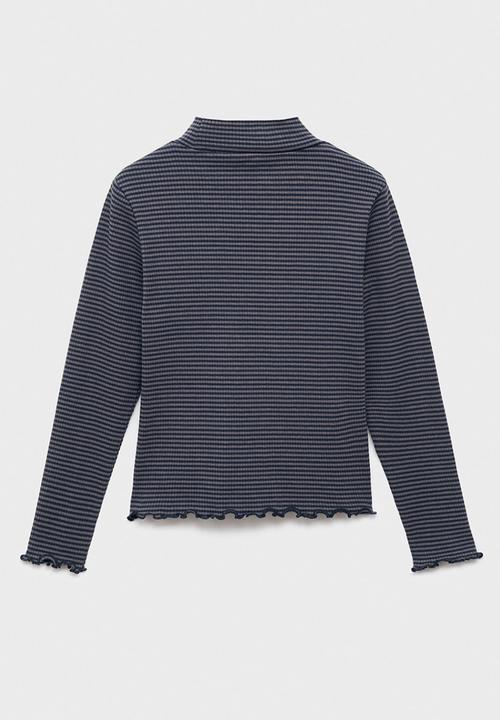 MANGO - T-Shirt TURBORIR - Navy