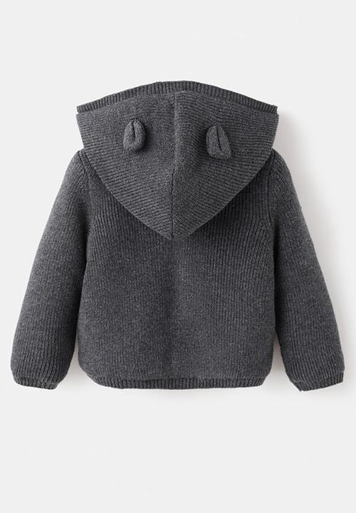 MANGO - Cardigan RIGA - Charcoal