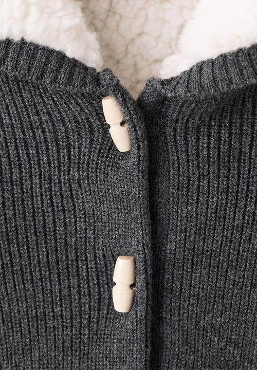 MANGO - Cardigan RIGA - Charcoal
