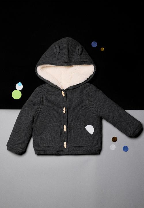 MANGO - Cardigan RIGA - Charcoal