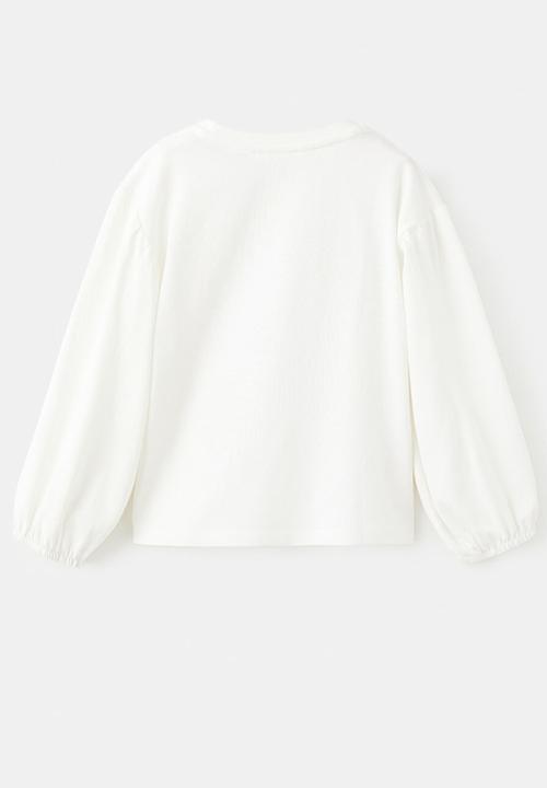 MANGO - T-Shirt PARTY - Natural