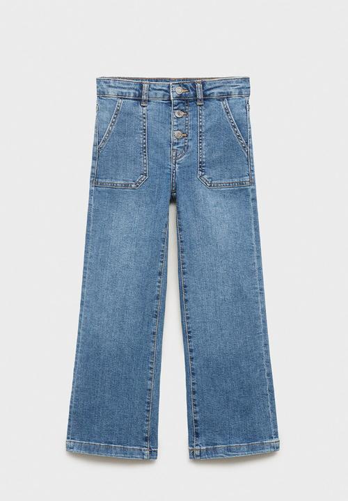 MANGO - Jeans utility1 - open blue