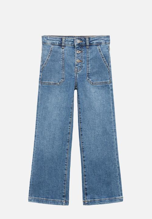 MANGO - Jeans utility1 - open blue