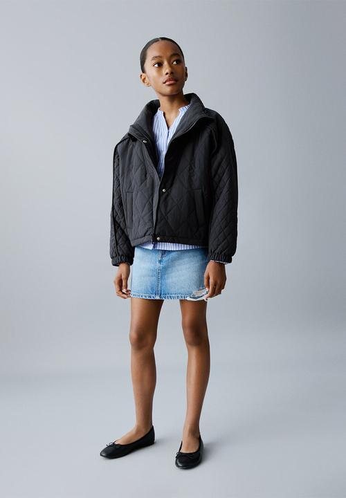 MANGO - Puffer coat filipa - navy