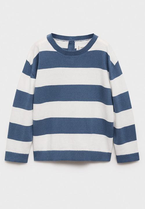 MANGO - Sweater sammy - medium blue