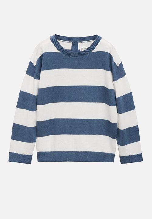 MANGO - Sweater sammy - medium blue