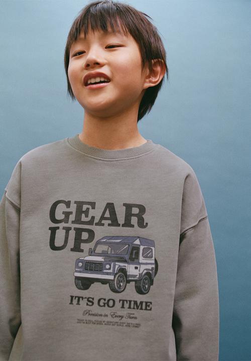 MANGO - Sweatshirt gearup - grey