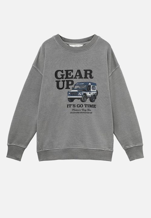 MANGO - Sweatshirt gearup - grey