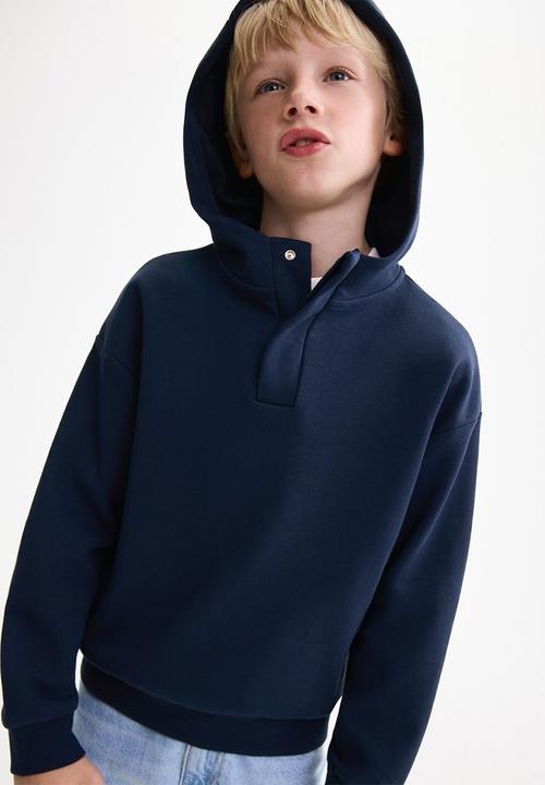 MANGO - Sweatshirt zipset - navy