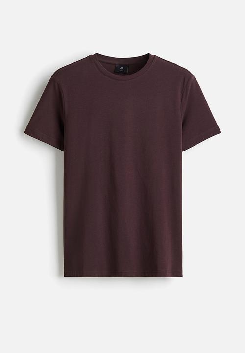 H&M - Slim fit t-shirt - purple