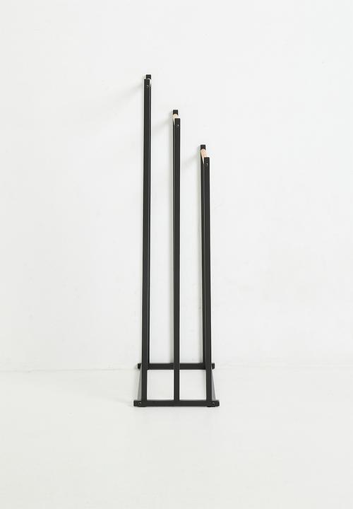 Bathroom Solutions - Towel rack - Black