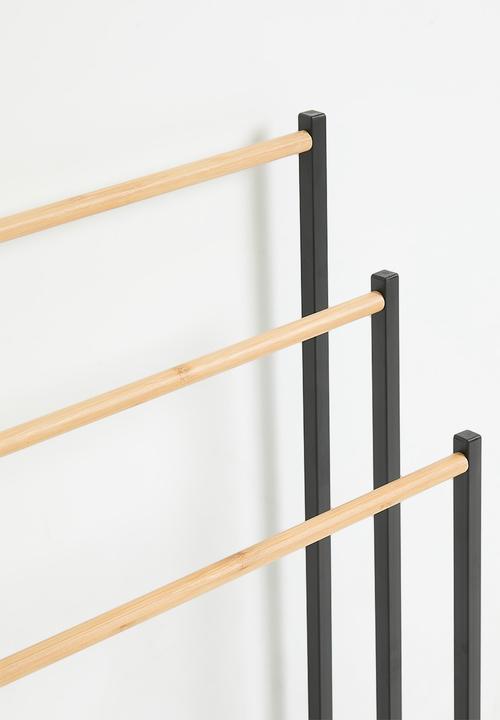 Bathroom Solutions - Towel rack - Black