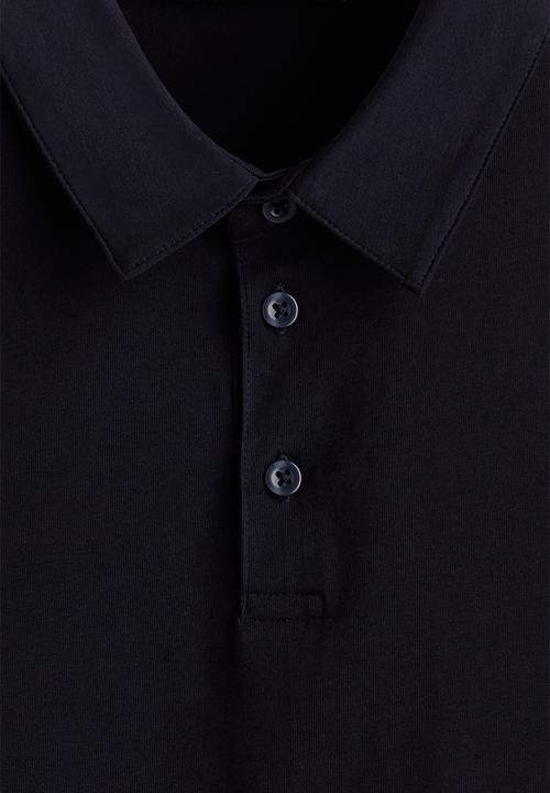 H&M - Slim fit polo shirt - dark blue 