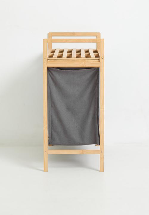 Maisonware - Bamboo Double Laundry Basket