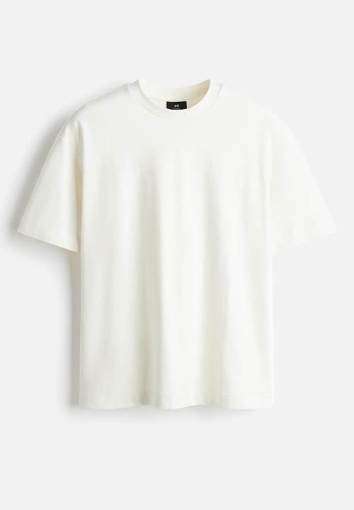 H&M - Loose fit t-shirt - white