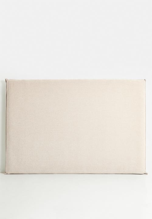 Sixth Floor - Sabie slip cover headboard - natural