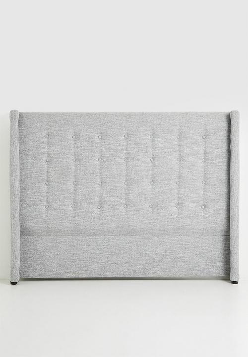 Sixth Floor - Billy button headboard - grey