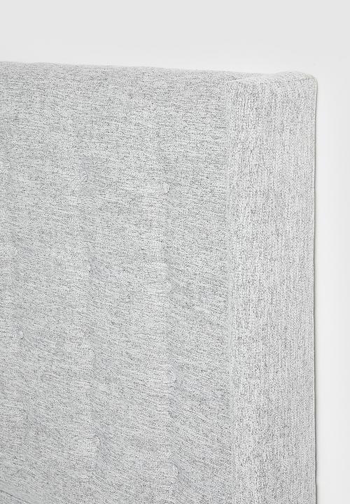 Sixth Floor - Billy button headboard - grey
