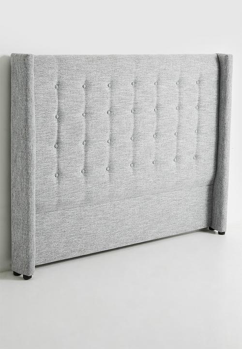 Sixth Floor - Billy button headboard - grey